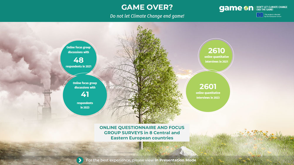 Game On! Omnibus and Focus Groups Survey II