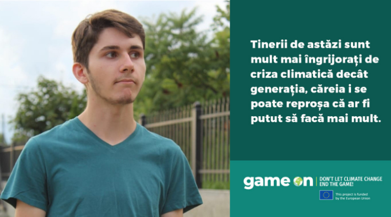 How do young people see climate change? - Our young ambassador Constantin Theodor Iordache asked his friends